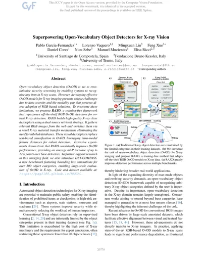 Superpowering Open-Vocabulary Object Detectors for X-ray Vision