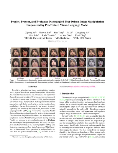Predict, Prevent, and Evaluate: Disentangled Text-Driven Image Manipulation Empowered by Pre-Trained Vision-Language Model