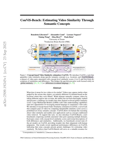 ConViS-Bench: Estimating Video Similarity Through Semantic Concepts