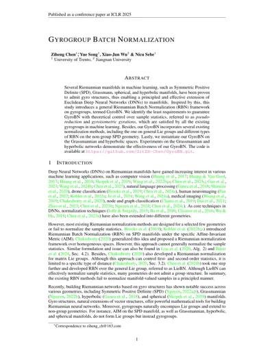 Gyrogroup Batch Normalization