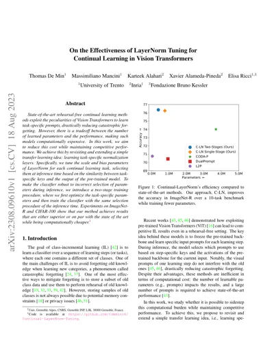 On the Effectiveness of LayerNorm Tuning for Continual Learning in Vision Transformers